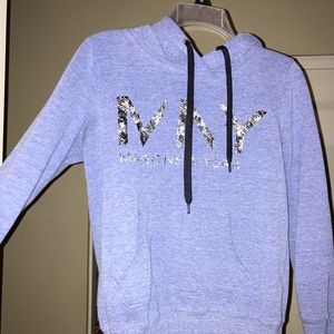 Purple/blue hoodie